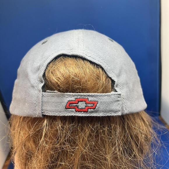 Chevrolet Racing Gray Cap with Flames - Picture 4 of 6